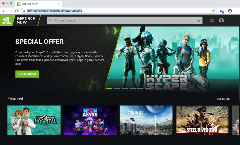 Tutorial: How-to Play NVIDIA GeForce NOW on Any Computer through Google ...