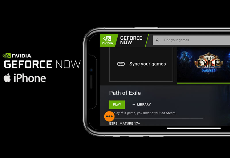 nvidia geforce now iphone